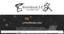 Desktop Screenshot of kivistossa.com